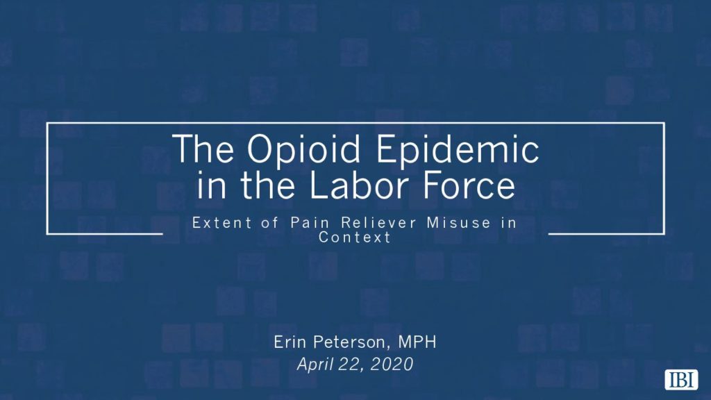 Moving Upstream of the Opioid Epidemic
